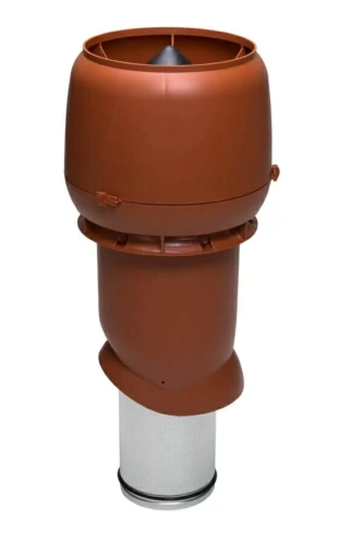 Проходной элемент для натуральной черепицы Vilpe Universal 2К D=110-160 RR32 коричневый