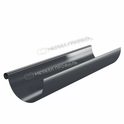 Желоб водосточный Металл Профиль Foramina D=125х3000 PL-double RAL 7024