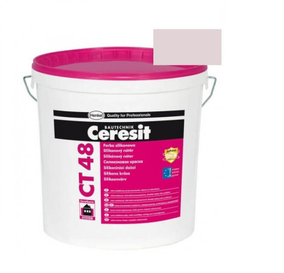 Краска фасадная силиконовая CERESIT CT 48 колерованная Tenerife 3 15 л