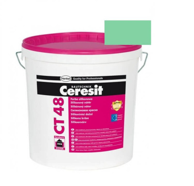 Краска фасадная силиконовая CERESIT CT 48 колерованная Oregon 5 15 л