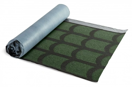 Рулонная черепица ТЕХНОНИКОЛЬ, Классическая, зеленый