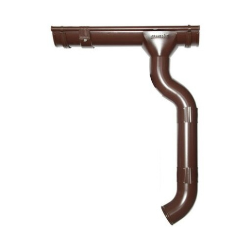 Хомут трубы на дерево Grand Line 125/90, RAL 8017