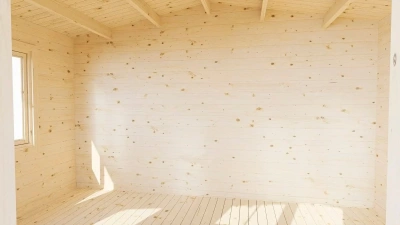 Садовый дом 10 Комфорт брус 44 мм