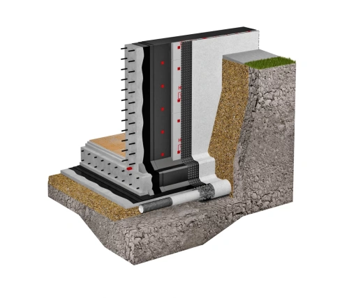Материал кровельный Техноэласт ЭПП-5, нижний слой, полиэфир, 10 м²