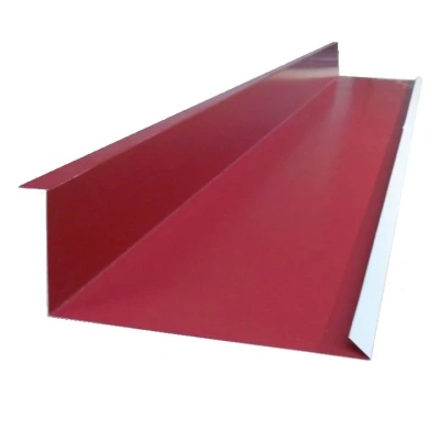 Планка примыкания нижняя Металл Профиль 250х122х2000х0,45 мм PE RAL 3005