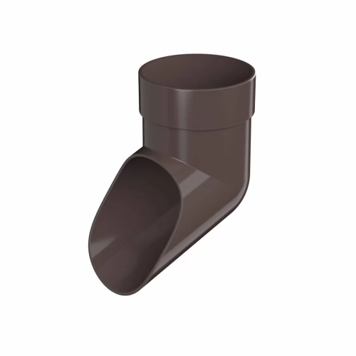 Слив трубы ТЕХНОНИКОЛЬ Оптима 120/80, темно-коричневый